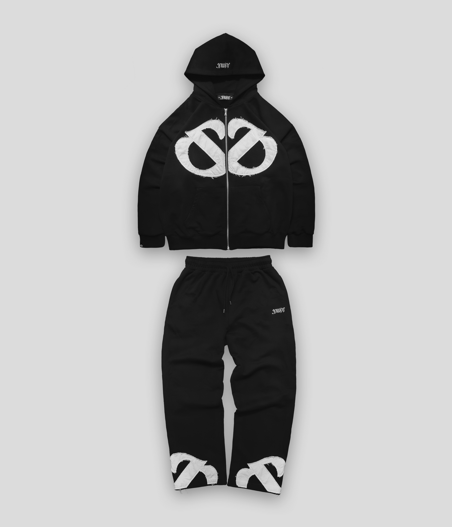 "DOUBLE J" ZIPPER & JOGGER SET