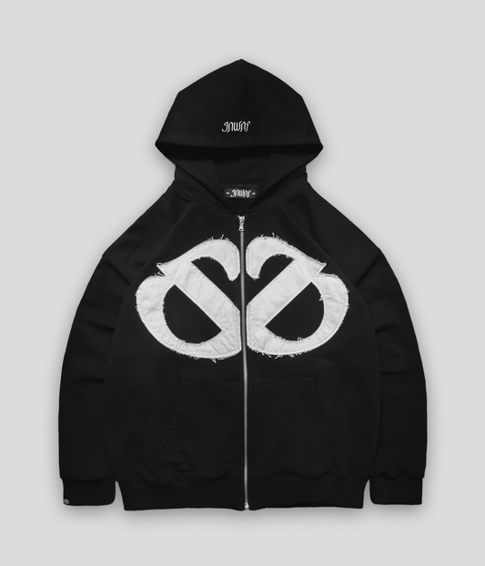 "DOUBLE J" ZIPPER HOODIE